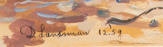 Dick Landsman (1922-) Scheepswerf