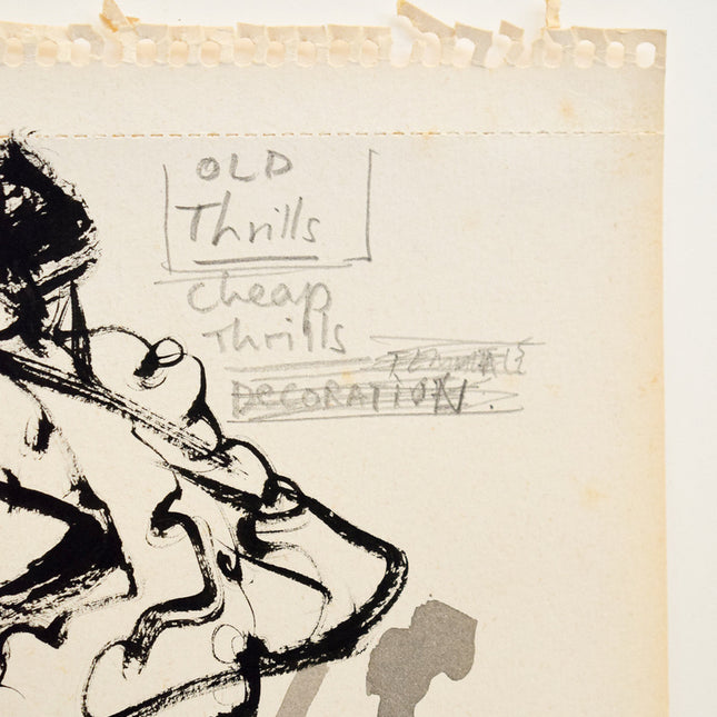 Dumas, Marlene Old thrills, cheap thrills