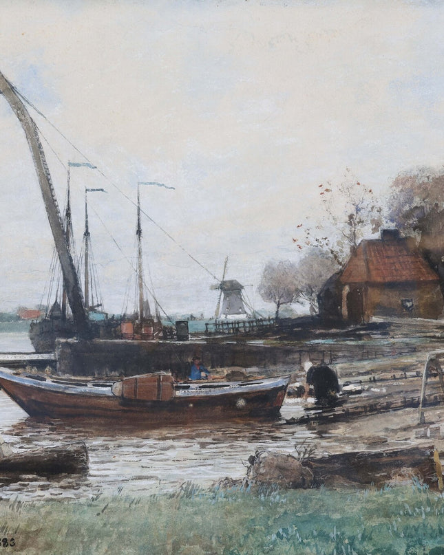 Hans Hermanns (1858-1942) Arnemuiden