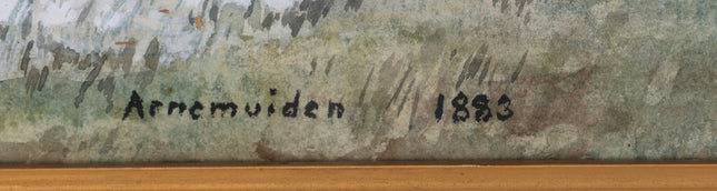 Hans Hermanns (1858-1942) Arnemuiden