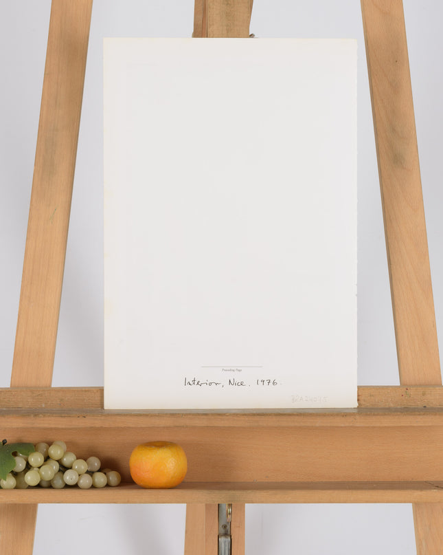 Helmut Newton (1920-2004) Interior Nice