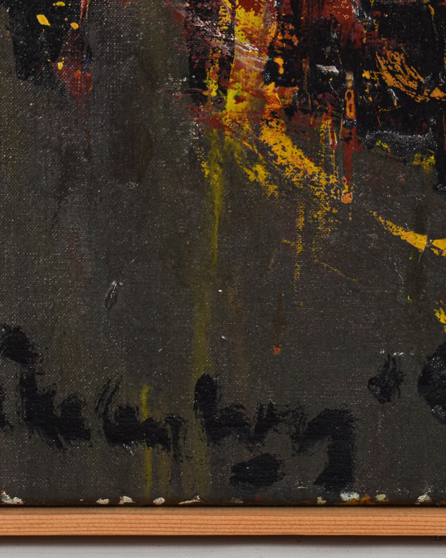 Jan Stekelenburg (1922-1977) Abstract landschap