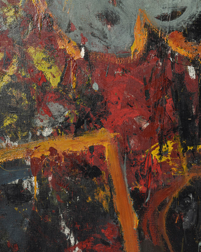 Jan Stekelenburg (1922-1977) Abstract landschap