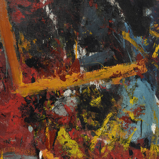 Jan Stekelenburg (1922-1977) Abstract landschap
