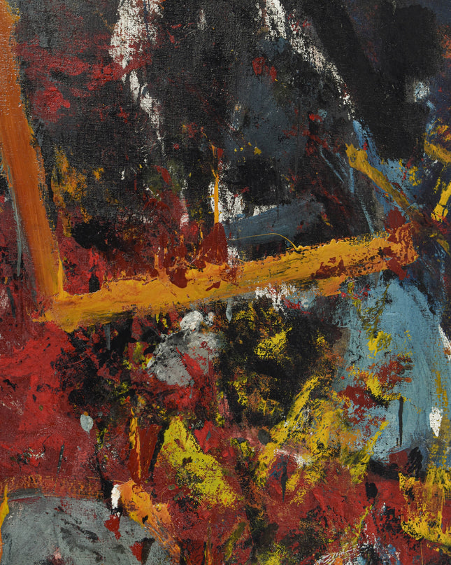 Jan Stekelenburg (1922-1977) Abstract landschap