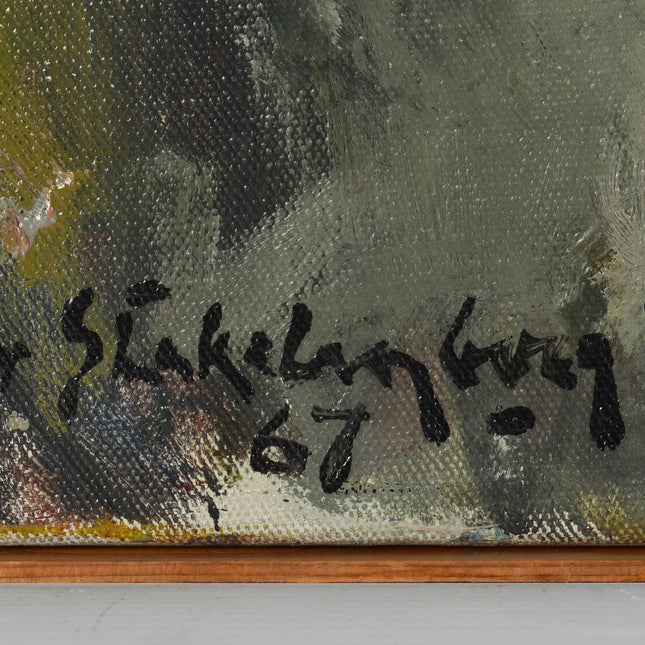 Jan Stekelenburg (1922-1977) Abstracte compositie