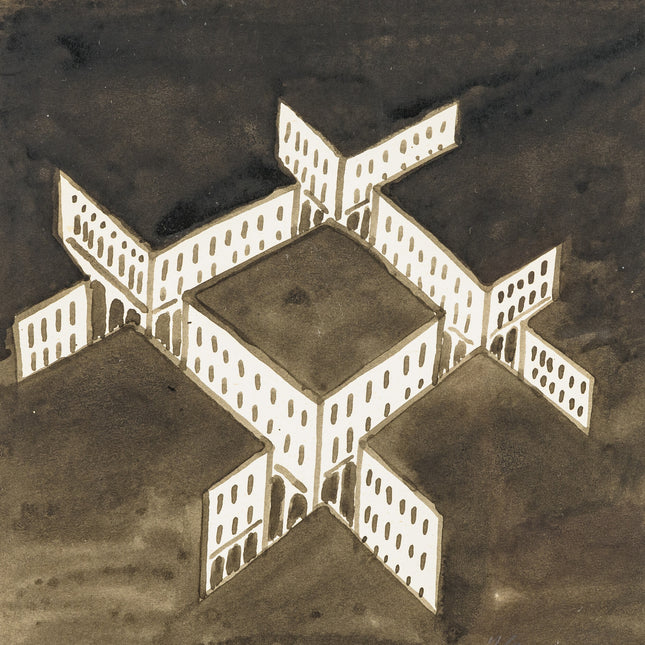 Jeroen Henneman (1942) De randen van de stad ( Drie luik)