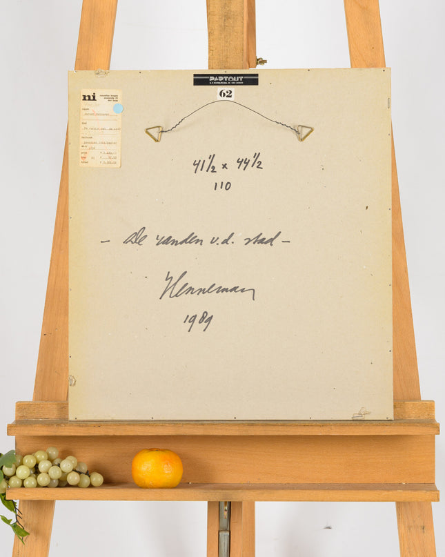Jeroen Henneman (1942) De randen van de stad ( Drie luik)