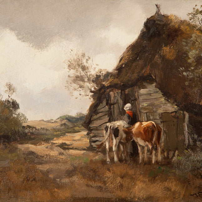 Johan Frederik Cornelis Scherrewitz (1823-1901) Boerderij