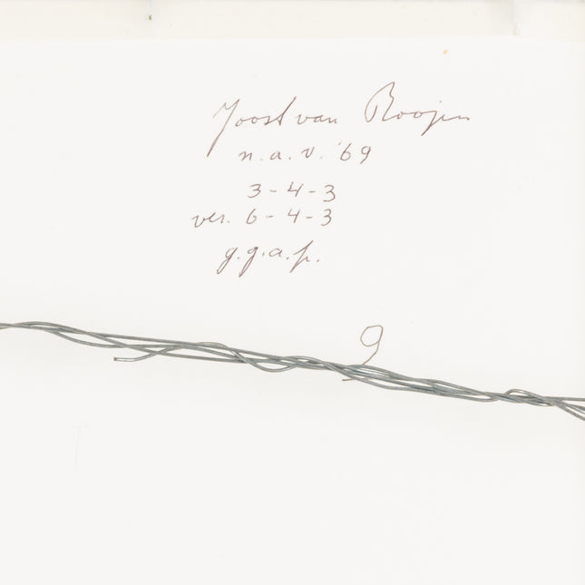 Joost van Roojen (1928-2012) n.a.v. '69