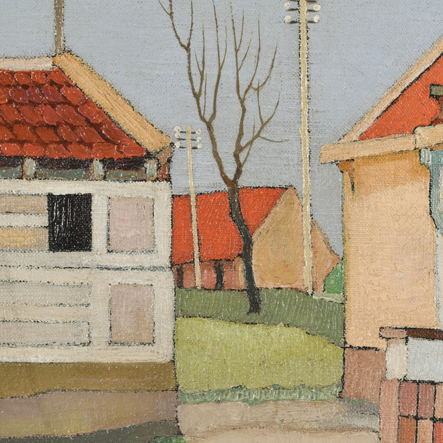 Joub Wiertz (1893-1966) Het Huis van Wouter Vis, Sloterdijk Amsterdam