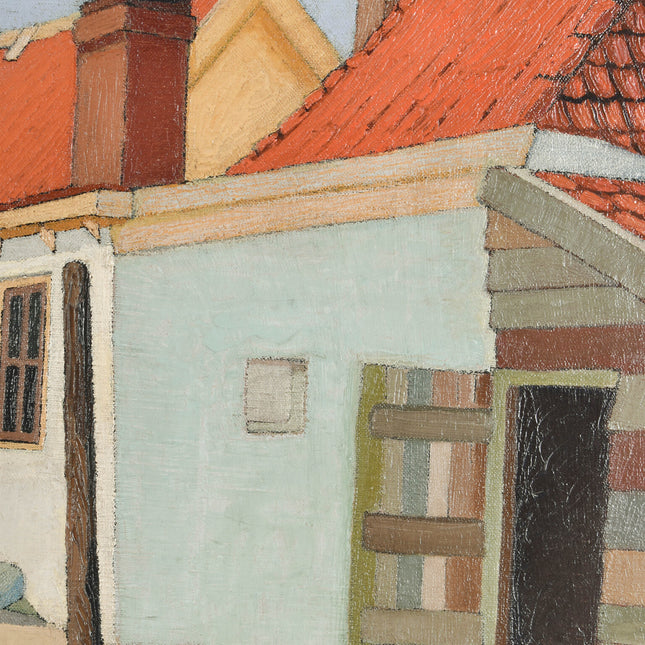 Joub Wiertz (1893-1966) Het Huis van Wouter Vis, Sloterdijk Amsterdam