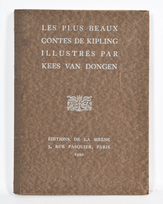 Kees van Dongen (1877-1968) Les plus beaux contes de Kipling