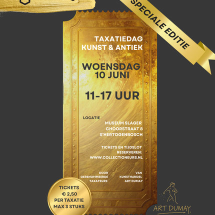 Taxatiedag Museum Slager - 's Hertogenbosch - woensdag 10 Juni 2026