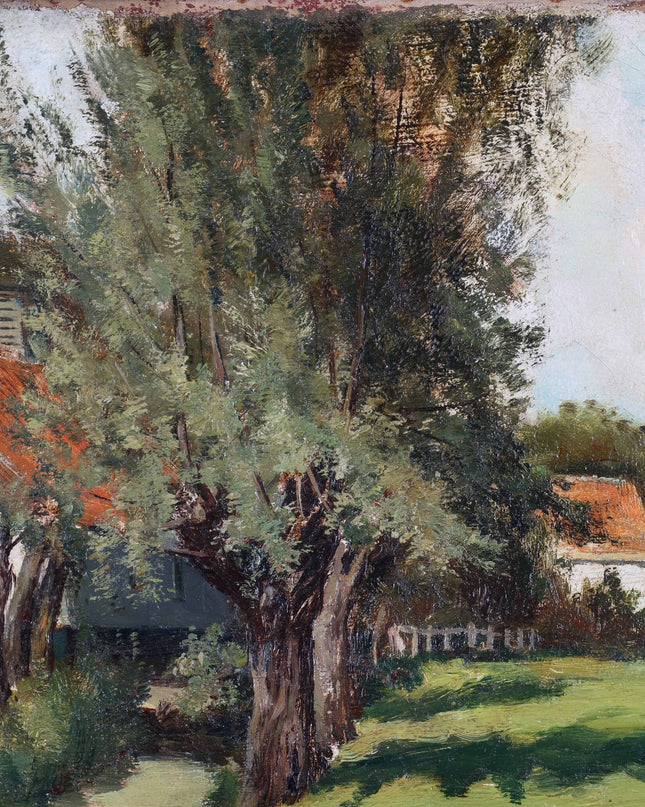 Leo Grijseels (1884-1966) Boerderij langs een beek
