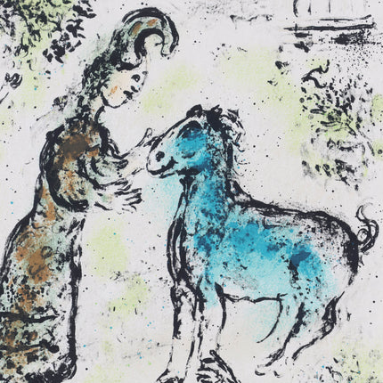 Marc Chagall (1887-1985) Athen et le Cheval (Athena and the Horse)