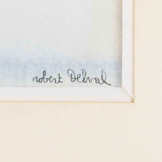 Robert Delval (1934) Courchevel, France