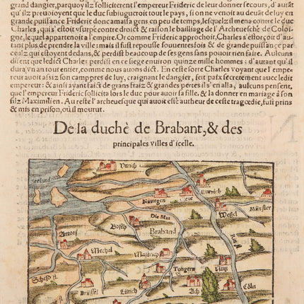 S. Münster DE la duché de Brabant, & des principales villes d'icelle