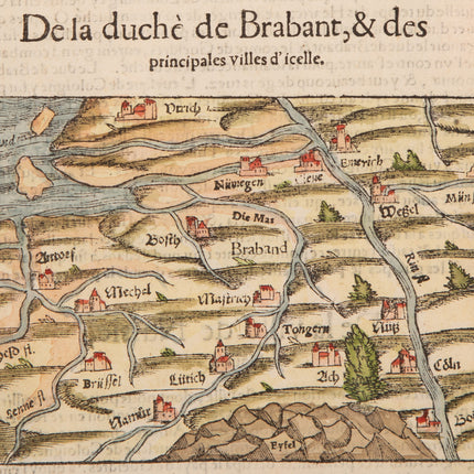 S. Münster DE la duché de Brabant, & des principales villes d'icelle