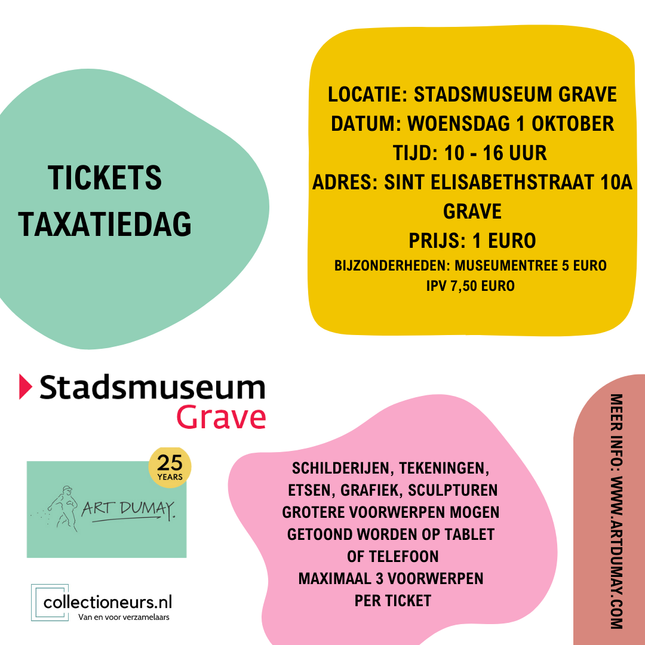 Taxatiedag Stadsmuseum Grave - Grave - 1 oktober