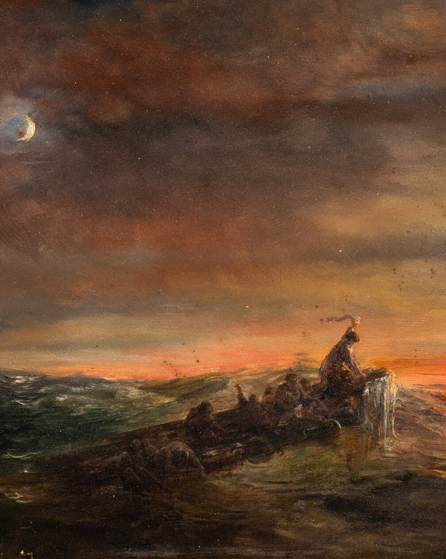 Théodore Gudin (1802-1880) Naufraghi