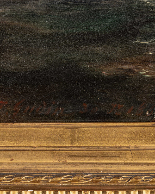 Théodore Gudin (1802-1880) Naufraghi