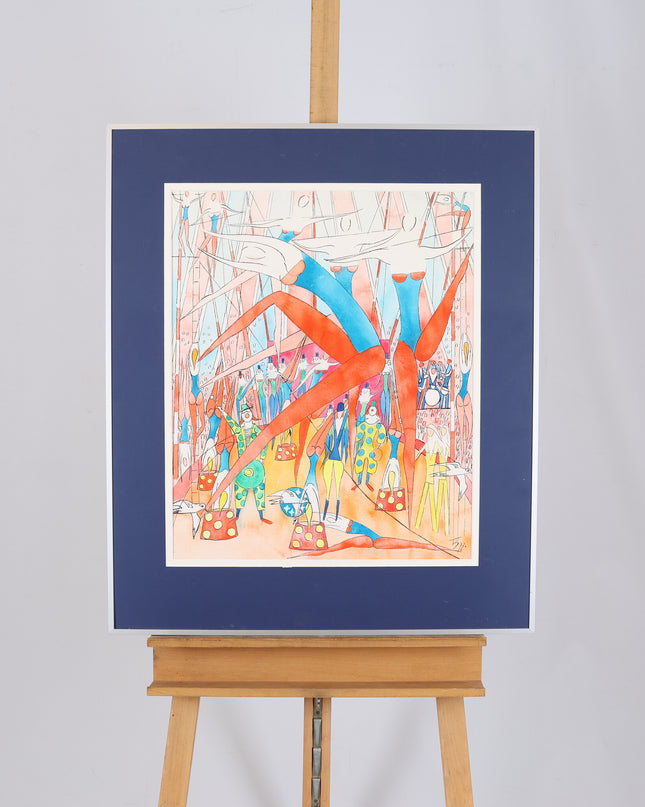 Tinus van Bakel (1939 - 2020) Circus