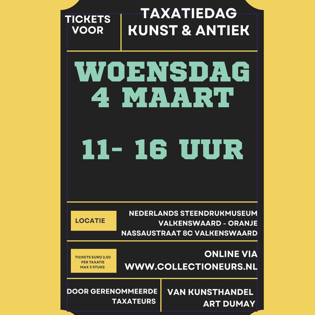 Taxatiedag Steendrukmuseum - Valkenswaard - 4 Maart 2026