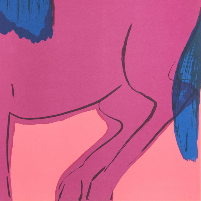 Walasse Ting (1929-2010) Walasse Ting - Horse